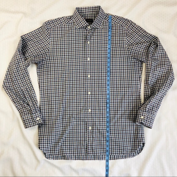 Ermenegildo Zegna Button Down Shirt sz L - Picture 6 of 8
